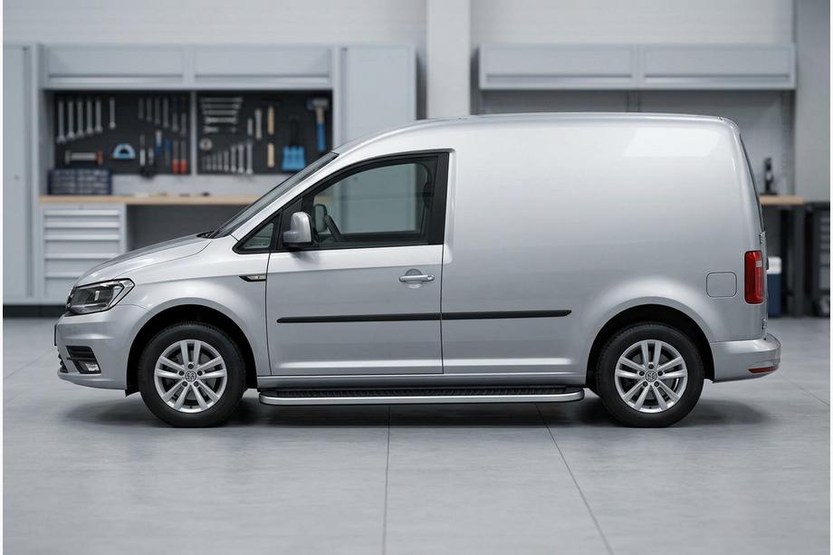 Volkswagen Caddy 2015-2020 Seitenschweller Tayga Grey (2 Stk., Aluminium) Image