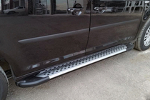 Volkswagen Caddy 2015-2020 Trittbretter Allmond Grey (2 Stk., Aluminium) Foto 1