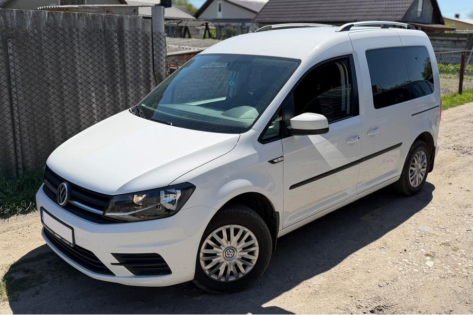 Volkswagen Caddy 2015-2020 Dachreling Chrom Maxi-Basis, Kunststofffüße Foto 5