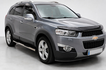 Chevrolet Captiva 2006-2019 Seitliche Rohre (2 Stk., Edelstahl) Foto 1