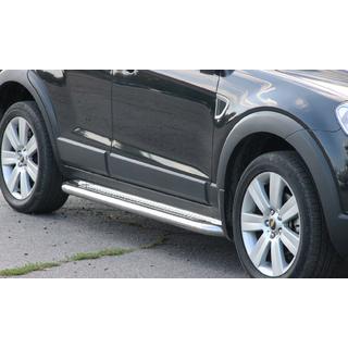 Seitenschweller Premium (2 Stk., Edelstahl) Chevrolet Captiva 2006-2019 Foto 1