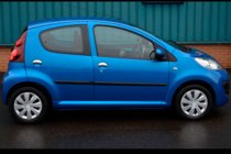 Citroen C-1 2005-2014 Edelstahl Türgriffblenden Foto 1