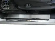 Chevrolet Aveo T250 2005-2011 Einstiegsleisten Edelstahl Carmos (4 Stk) Foto 8