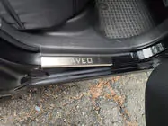 Chevrolet Aveo T250 2005-2011 Einstiegsleisten Edelstahl Carmos (4 Stk) Foto 5