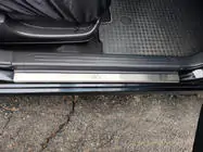 Chevrolet Aveo T250 2005-2011 Einstiegsleisten Edelstahl Carmos (4 Stk) Foto 4