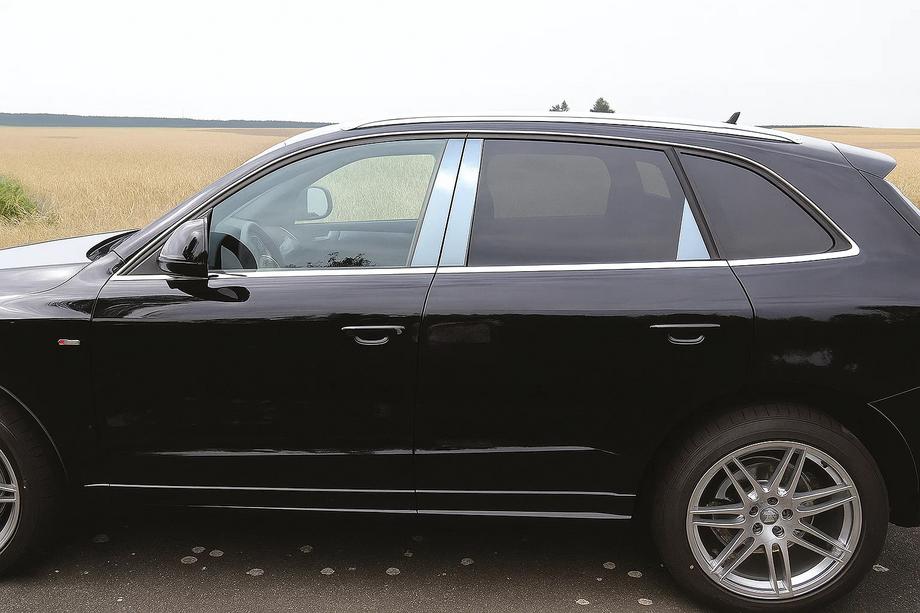 Audi Q5 2008-2017 Edelstahl Türsäulen Zierleisten (6 Stk) Image