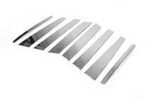 BMW X5 E53 1999–2006 Edelstahl Türsäulen Zierleisten (8 Stk.) Foto 4
