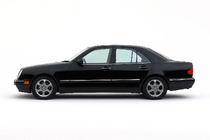 Mercedes E-class W210 1995-2002 Fensterunterkante Zierleisten Edelstahl (4 Stk) OmsaLine - Italienischer Edelstahl Foto 3