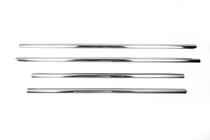 Mercedes E-class W210 1995-2002 Fensterunterkante Zierleisten Edelstahl (4 Stk) OmsaLine - Italienischer Edelstahl Foto 2