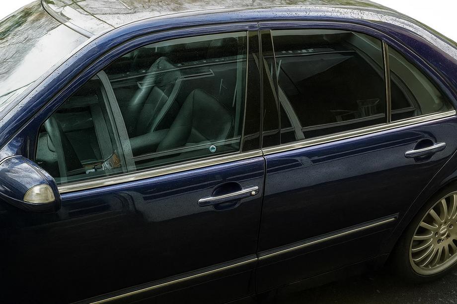 Mercedes E-class W210 1995-2002 Fensterunterkante Zierleisten Edelstahl (4 Stk) OmsaLine - Italienischer Edelstahl Image