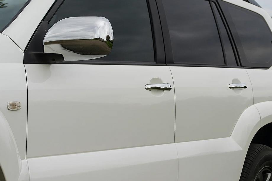 Toyota Land Cruiser Prado 120 2002-2009 Chrom Türgriffblenden (4 Stk., Edelstahl) Image