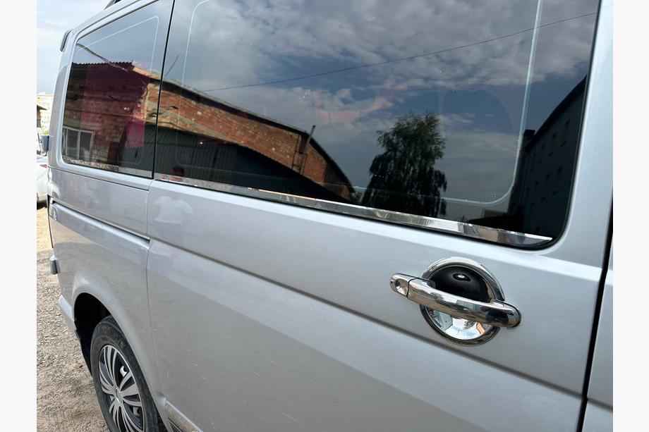 Volkswagen T5 2010-2015 Edelstahl Türgriffblenden 3 Stück. OmsaLine - Italienischer Edelstahl Foto 13