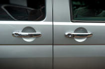 Volkswagen T6 2015-2024 Edelstahl Türgriffblenden Foto 11