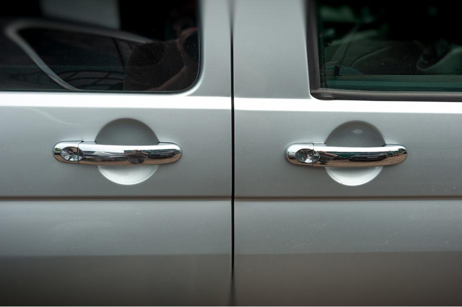 Volkswagen T6 2015-2024 Edelstahl Türgriffblenden 4 Stück. OmsaLine - Italienischer Edelstahl Foto 11