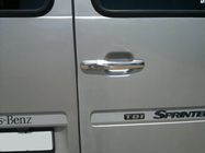 Mercedes Sprinter W901/902/903/904/905 1995–2006 Chrom Türgriffblenden (4 Stk, Edelstahl) OmsaLine - Italienischer Edelstahl Foto 4