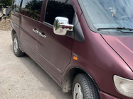 Mercedes Vito W638 1996-2003 Chrom Türgriffblenden (Edelstahl) 4 Stück. Carmos - türkischer Stahl Foto 1