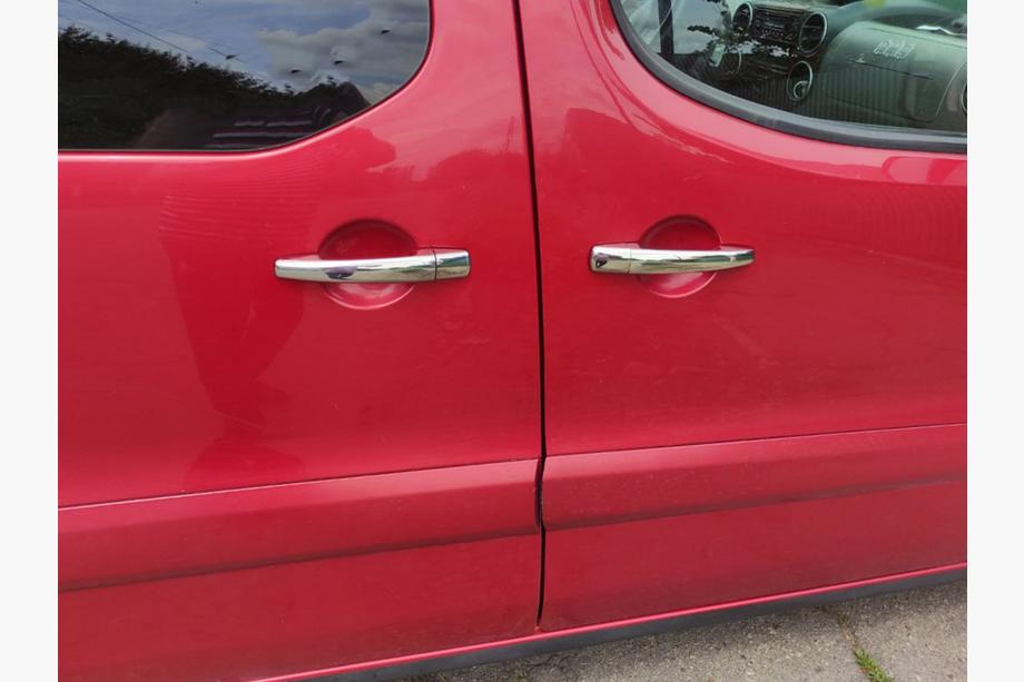 Fiat Scudo 2007-2015 Edelstahl Türgriffblenden 3 Stück. OmsaLine - Italienischer Edelstahl Foto 13