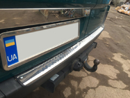 Mercedes Sprinter W906 2006–2018 Chromleiste über dem Kennzeichen (Edelstahl) Foto 3