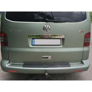 Chrom Heckklappenleiste über dem Kennzeichen (Edelstahl) Foto 2