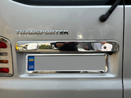 Volkswagen T5 Multivan 2003–2010 Chromleiste über dem Kennzeichen für Flügeltüren (Edelstahl) Foto 8
