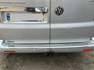 Volkswagen T5 2010-2015 Chromleiste über dem Kennzeichen für Flügeltüren (Edelstahl) Foto 4