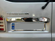 Volkswagen T5 2010-2015 Chromleiste über dem Kennzeichen für Flügeltüren (Edelstahl) Foto 8