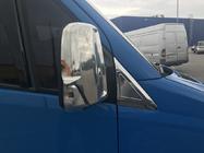 Mercedes Sprinter W906 2006–2018 Spiegelabdeckungen Edelstahl (2 Stk.) OmsaLine - Italienischer Edelstahl Foto 3