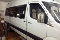 Mercedes Sprinter W906 2006–2018 Spiegelabdeckungen Chrom (2 Stk) Carmos, Türkischer Stahl Foto 12