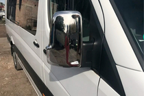 Mercedes Sprinter W906 2006–2018 Spiegelabdeckungen Chrom (2 Stk) Carmos, Türkischer Stahl Foto 8