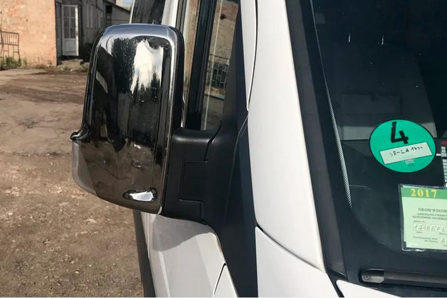 Volkswagen Crafter 2006-2016 Spiegelabdeckungen Chrom (2 Stk) OmsaLine, Italienischer Edelstahl Foto 10