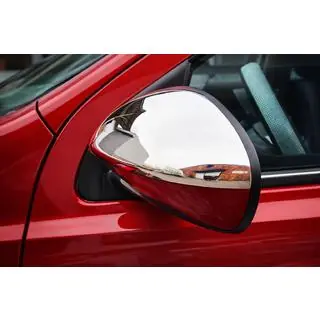 Spiegelabdeckungen (2 Stk., Edelstahl) Nissan Qashqai 2010-2014 Foto 1