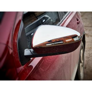 Spiegelabdeckungen (2 Stk., Edelstahl) Nissan Qashqai 2010-2014 Foto 2