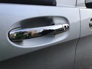 Mercedes Vito/V-class W447 2014- Chrom Türgriffblenden (4 Stk., Edelstahl) Mit Chip, OmsaLine - Italienischer Edelstahl Foto 2