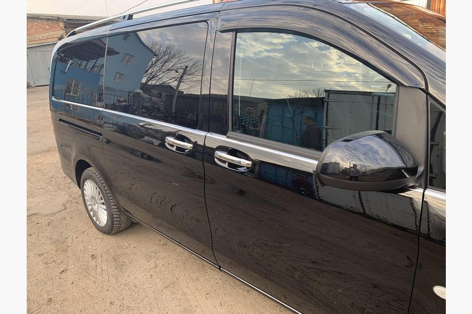 Mercedes Vito/V-class W447 2014- Chrom Türgriffblenden (4 Stk., Edelstahl) Ohne Chip, Carmos - Türkischer Stahl Foto 6