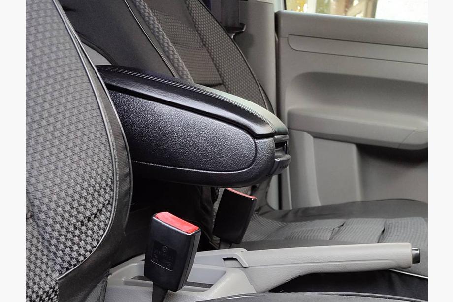 Volkswagen Caddy 2004-2010 Armlehne V1 (in Getränkehalter) Schwarz Image