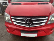 Mercedes Sprinter W906 2006–2018 Chrom Kühlergrill Blenden (2013↗, Edelstahl) OmsaLine - Italienischer Edelstahl Foto 7