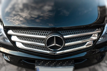 Mercedes Sprinter W906 2006–2018 Chrom Kühlergrill Blenden (2013↗, Edelstahl) OmsaLine - Italienischer Edelstahl Foto 5