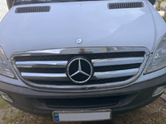Mercedes Sprinter W906 2006–2018 Chrom Rahmen Kühlergrill (2006-2013, Edelstahl) Carmos - Türkischer Edelstahl Foto 1