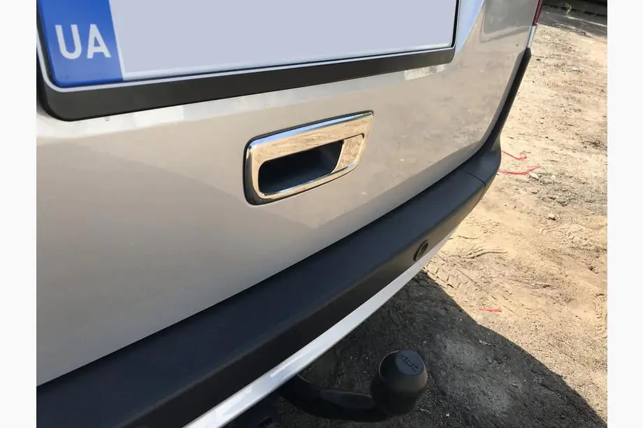 Renault Kangoo 2008–2020 Chrom Heckklappengriff Abdeckung (Edelstahl) Image