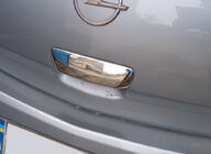 Opel Corsa D 2007-2014 Edelstahl Abdeckung für Heckklappengriff OmsaLine - Italienischer Edelstahl Foto 1