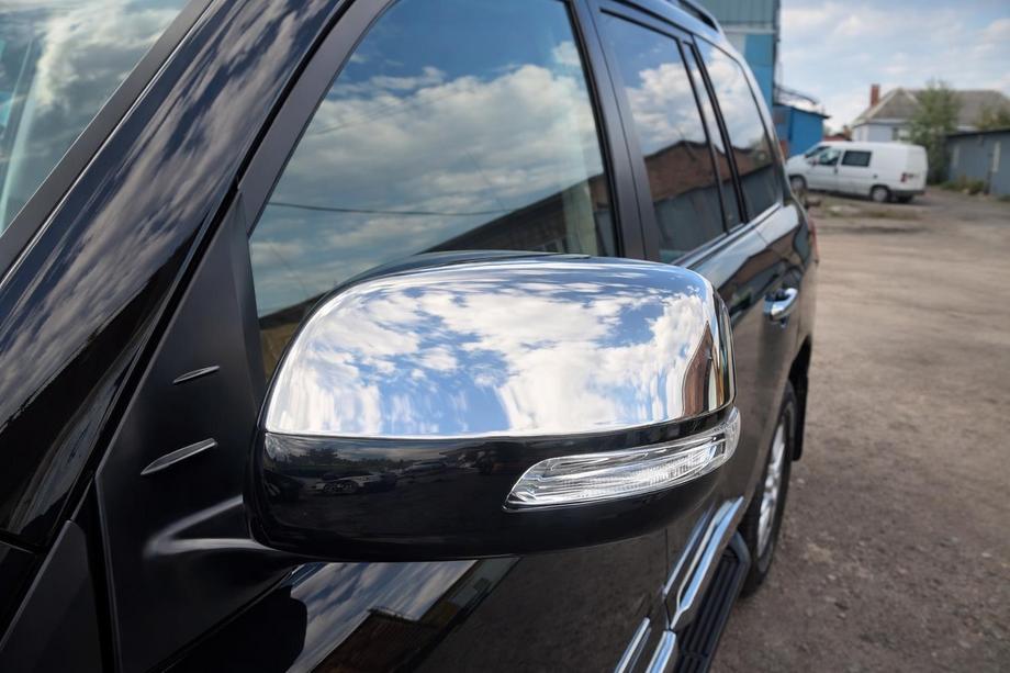 Toyota Land Cruiser Prado 150 2009-2023 Spiegelabdeckungen (2 Stk., Edelstahl) Image