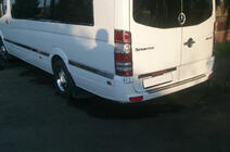 Mercedes Sprinter W906 2006–2018 Edelstahl Türleisten ExtraLong. Carmos - Türkischer Stahl Foto 4