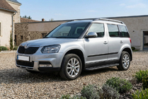 Skoda Yeti 2009-2017 Seitenschweller Bosphorus Black (2 Stk., Aluminium) Foto 1