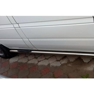 Seitliche Rohre (2 Stk., Edelstahl) Mercedes Sprinter W901/902/903/904/905 1995–2006 Foto 2