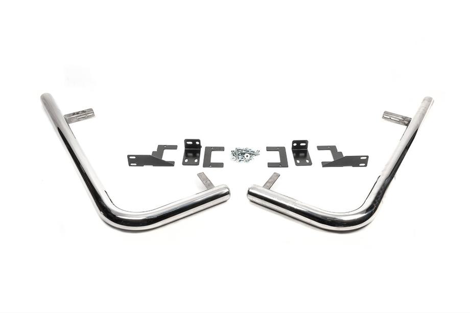 Mercedes Sprinter W901/902/903/904/905 1995–2006 Hintere Eckschutzrohre AK-SO (Edelstahl) Mittlerer Radstand Foto 2