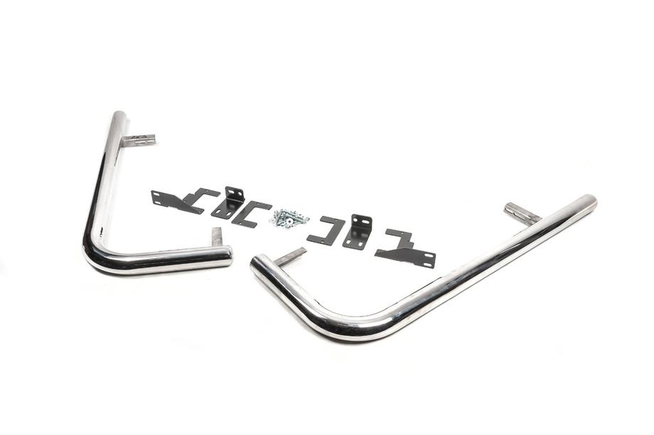 Mercedes Sprinter W901/902/903/904/905 1995–2006 Hintere Eckschutzrohre AK-SO (Edelstahl) Mittlerer Radstand Foto 3