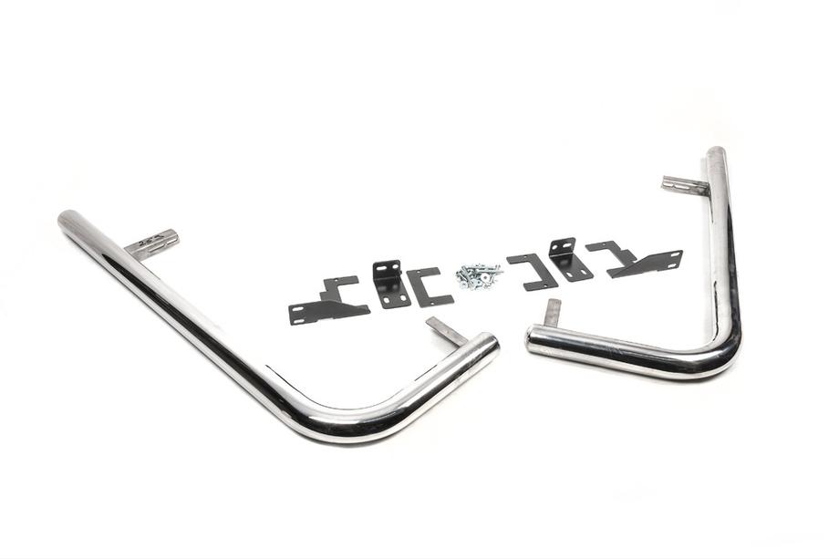 Mercedes Sprinter W901/902/903/904/905 1995–2006 Hintere Eckschutzrohre AK-SO (Edelstahl) Mittlerer Radstand Foto 4