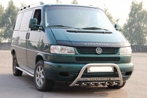 Volkswagen T4 Caravelle/Multivan 1990–2003 Frontbügel WT003 60mm Edelstahl 60mm, mit Schriftzug Foto 6