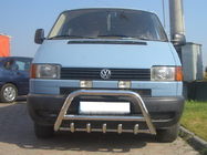 Volkswagen T4 Caravelle/Multivan 1990–2003 Frontbügel WT003 60mm Edelstahl 60mm, mit Schriftzug Foto 9