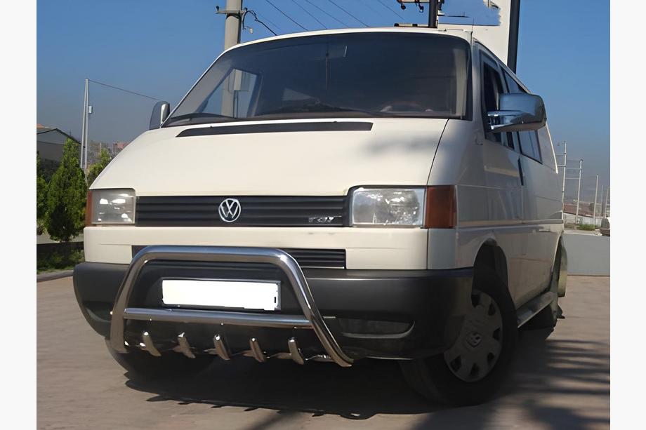 Volkswagen T4 Caravelle/Multivan 1990–2003 Frontbügel WT003 60mm Edelstahl 60mm, ohne Schriftzug Foto 8